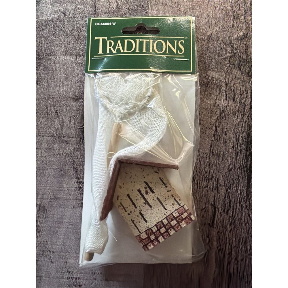 Traditions Butterfly House & Net Miniature Dollhouse Craft DIY Decoration Gift